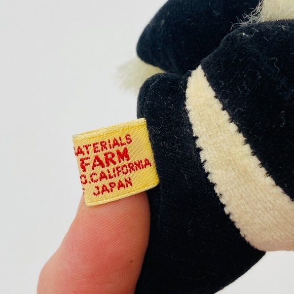 Rare Vintage Fun Farm Dream Pets Skunk Sniffer, Made in Japan, Purple Flower, 6" - Picture 9 of 16
